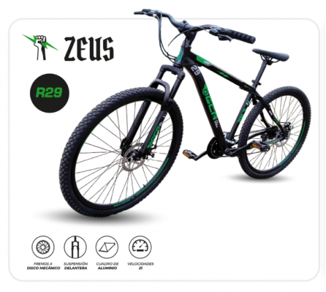 Bicicleta ZEUS Rodado 29