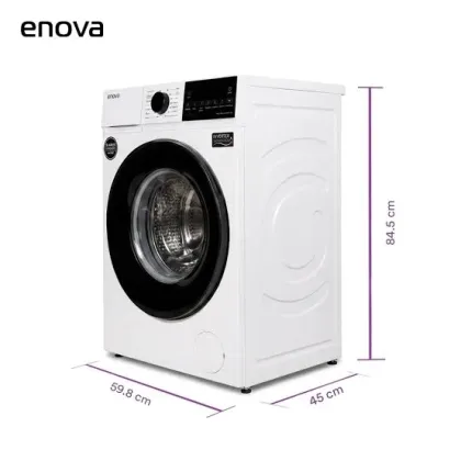 ENOVA Lavarropas LE08F12, 8kg, 1200RPM, inverter