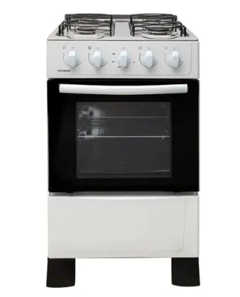 PEABODY cocina 50 cm, tapa acero , multigas,