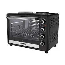 Sansei Horno Electrico con 2 hornallas, 63 litros