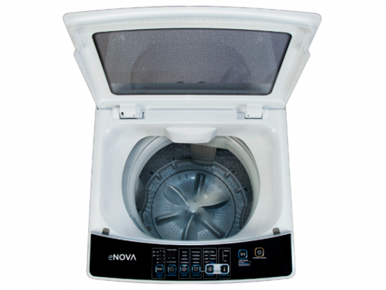 ENOVA  Lavarropas carga vertical 8KG Blanco