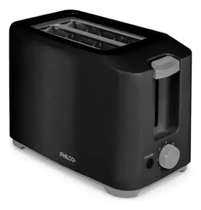 PHILCO Tostadora electrica negra