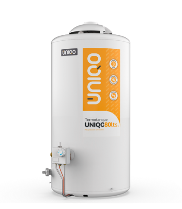 Termotanque UNIQO 80Lts Gas