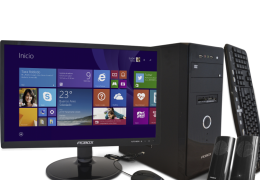Combo PCBOX CPU + Monitor